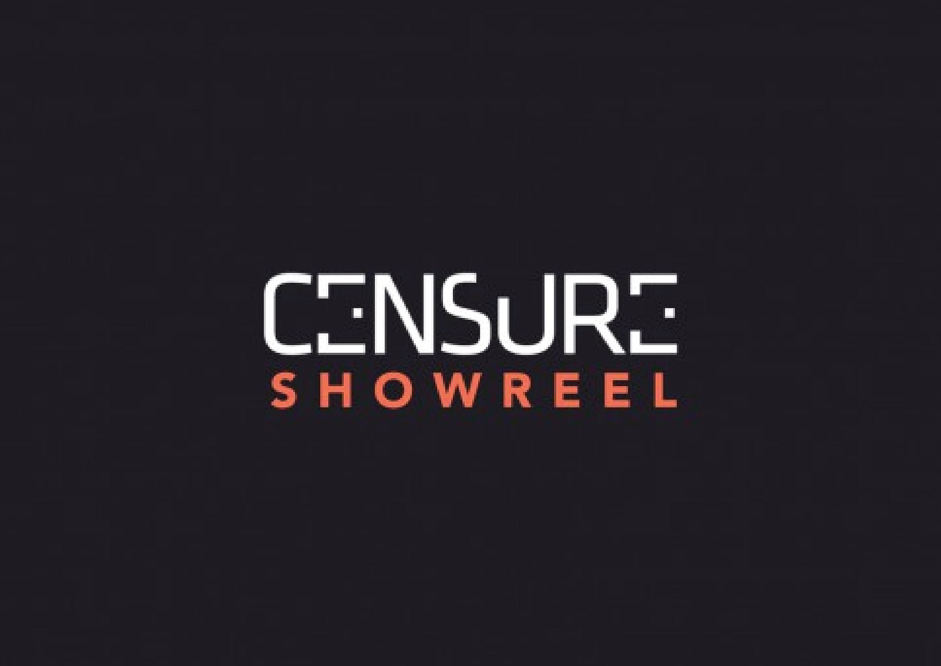 CENSURE showreel 2017